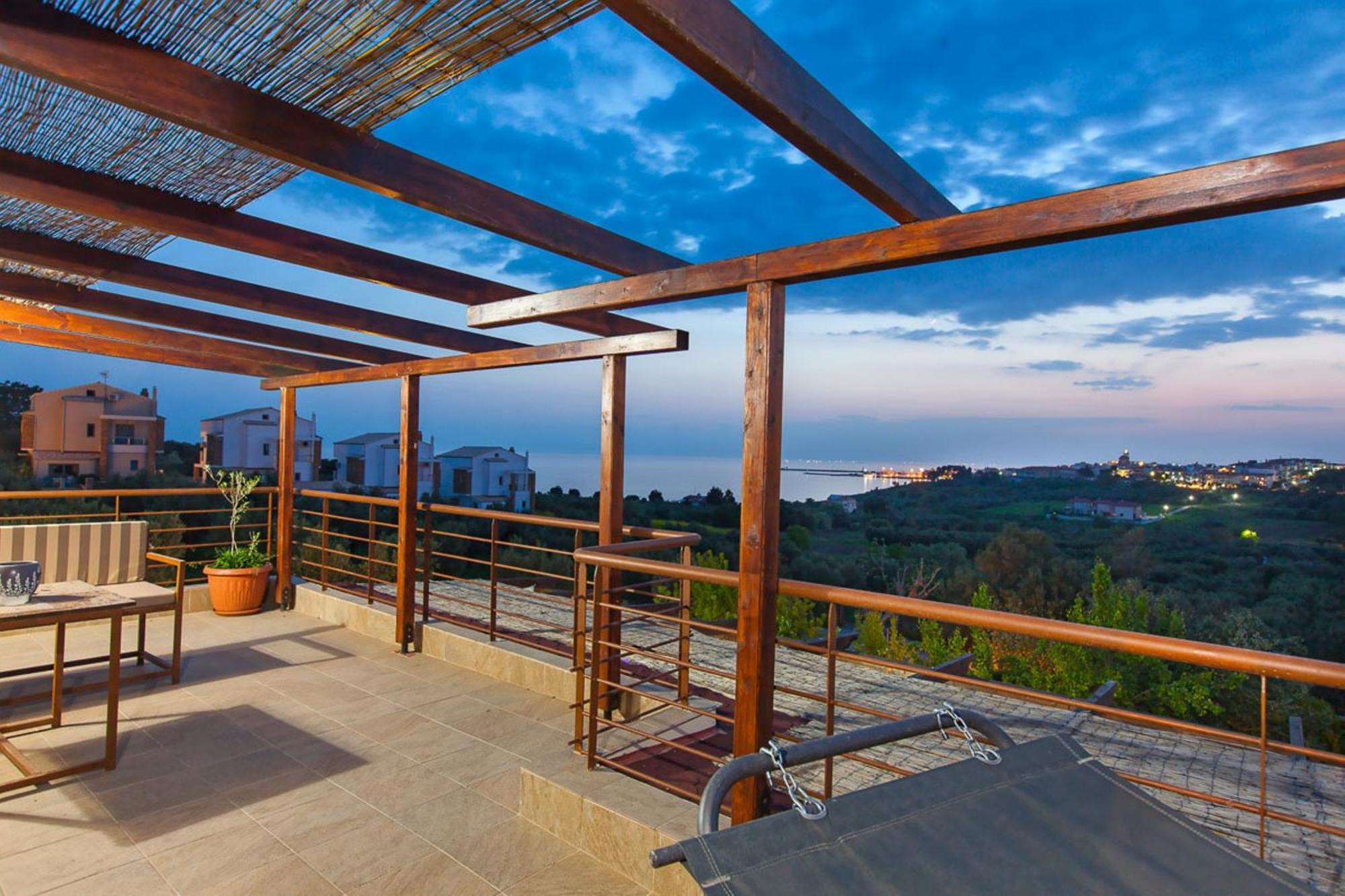 Villa Laskari Sea View Nea Moudania Exteriér fotografie