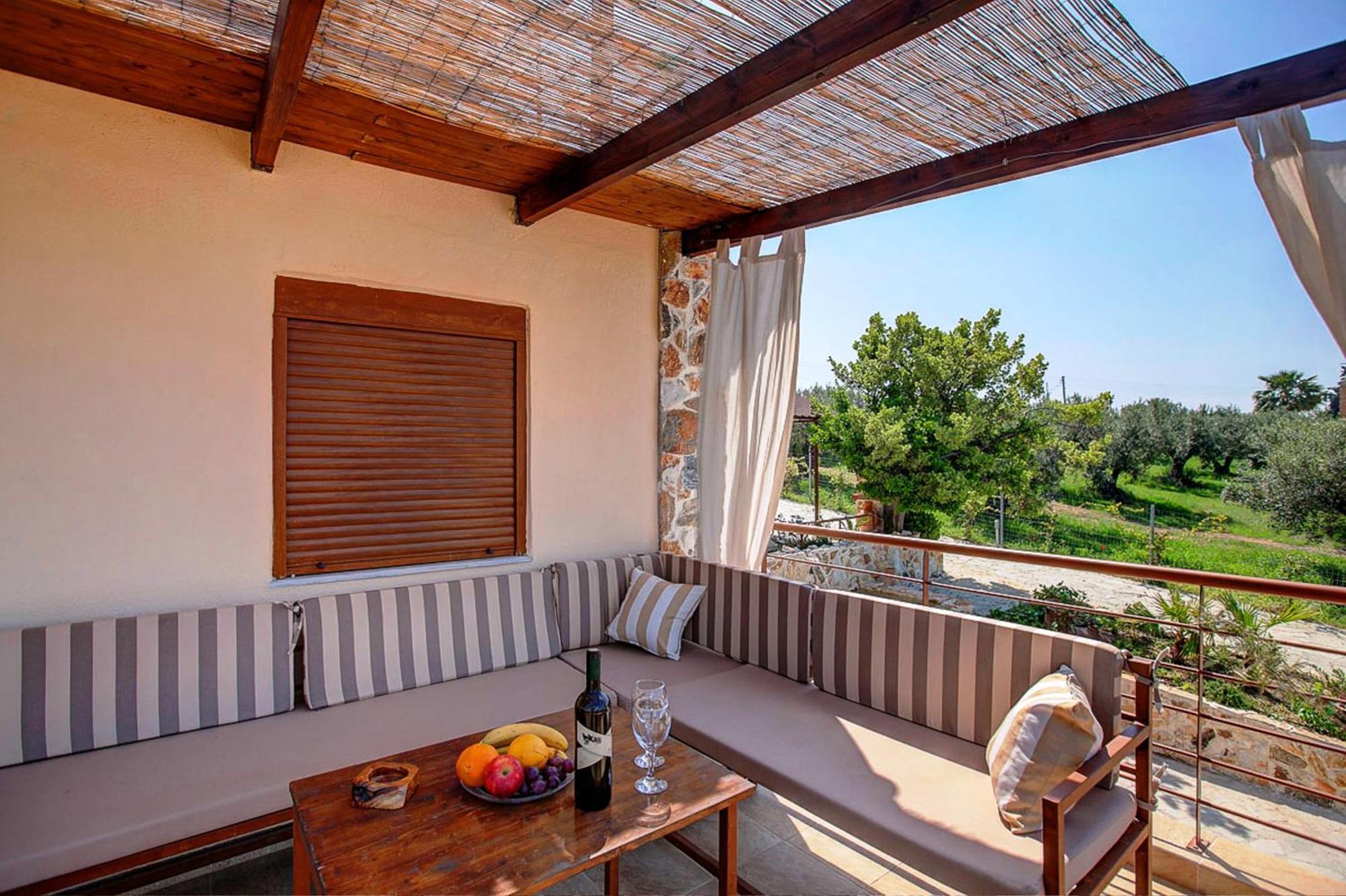 Villa Laskari Sea View Nea Moudania Exteriér fotografie