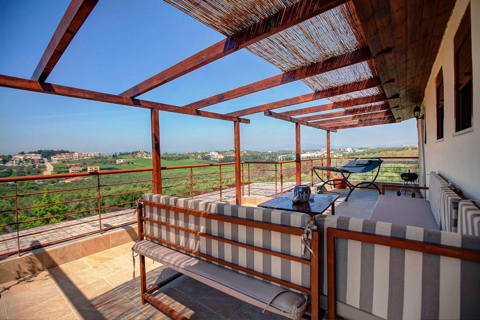 Villa Laskari Sea View Nea Moudania Exteriér fotografie