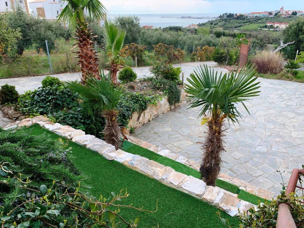 Villa Laskari Sea View Nea Moudania Exteriér fotografie