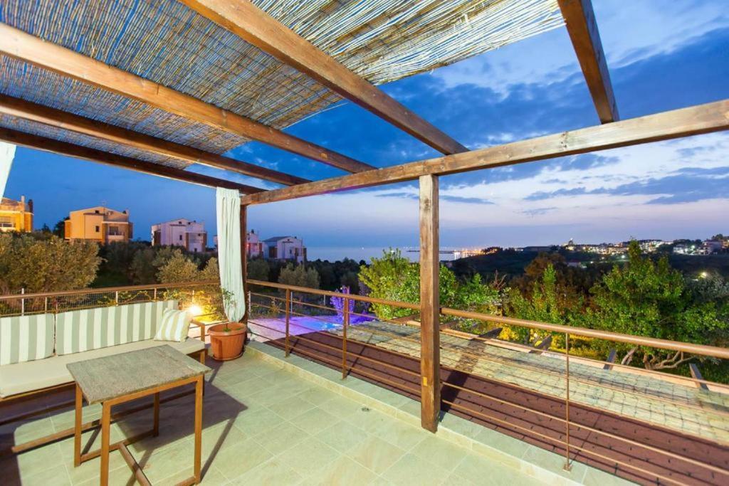 Villa Laskari Sea View Nea Moudania Exteriér fotografie